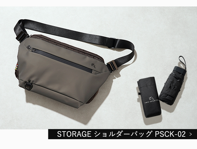 PRO-SPERITY/プロスペリティ】別注シンセティックレザーボディバッグ