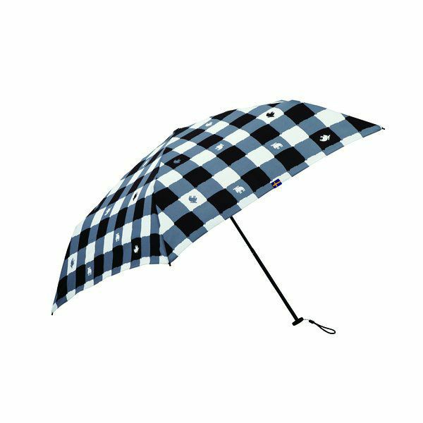 北欧ブランド moz(モズ)】 晴雨兼用・耐風骨のかわいい折り畳み傘