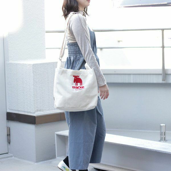 北欧ブランド moz(モズ)】お買い物にもお出かけにも◎キャンパス生地の