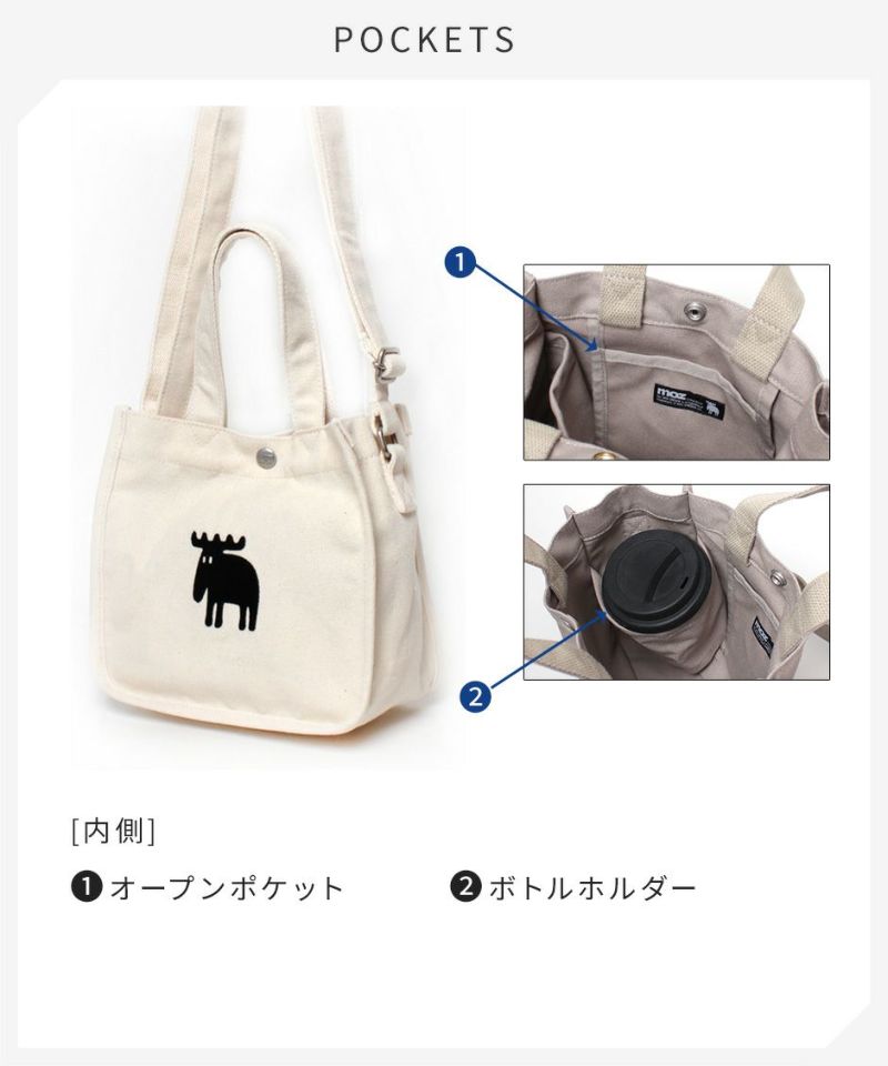 お散歩バッグにもお弁当バッグにも使えるミニキャンバスランチ
