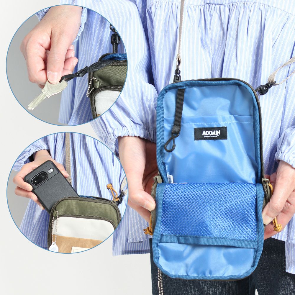 【公式】mozスマホショルダーママポーチマルチケースiPhoneAndroidレディーススマホショルダースマホポーチおしゃれミニショルダーマルチポーチパスケースミニかわいい肩掛けスマホケース携帯斜めがけ財布軽量貴重品散歩旅行日本製zzci-22l