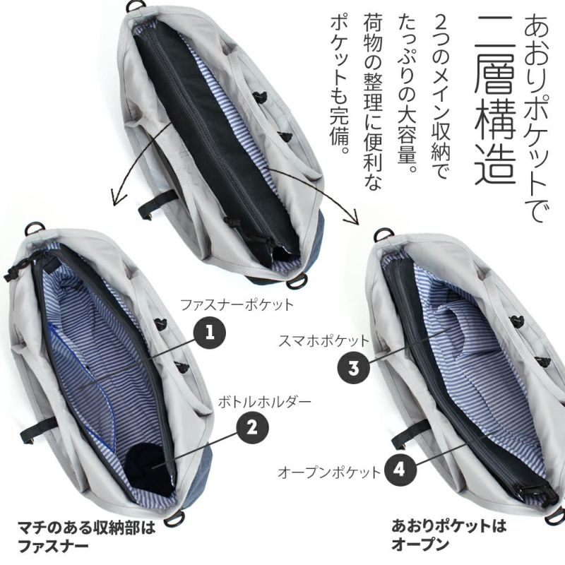 大容量2wayトートバッグ