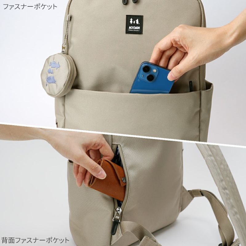 コーデ に 寄り添う シンプル な バックパック