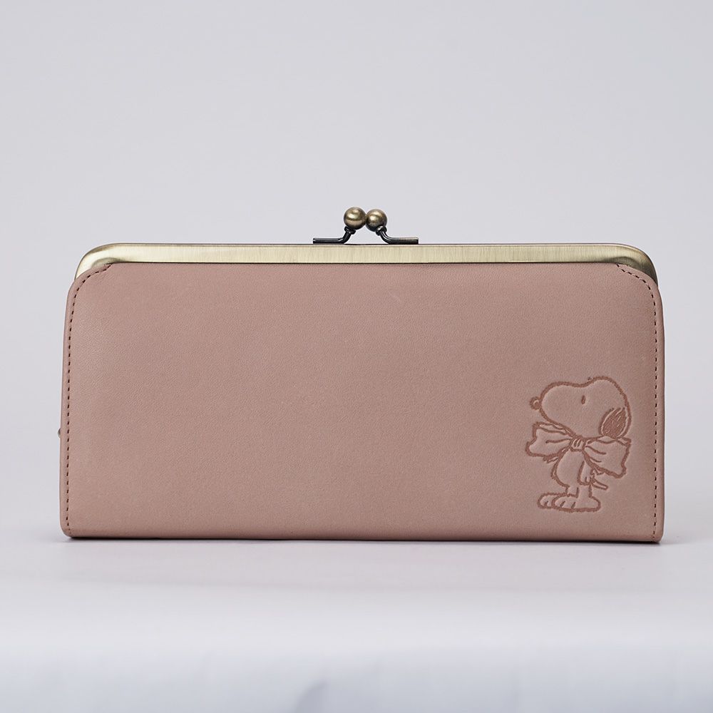 銭天堂　お財布　限定品 スヌーピー 桜柄 スマホが入る多機能長財布 【通常】｜nihonchokuhan