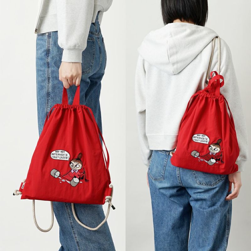 公式]MOOMIN ムーミン | 刺繍のデザインが可愛いナイロンバッグ