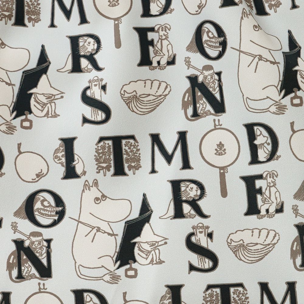 公式]MOOMIN ムーミン | 刺繍のデザインが可愛いナイロンバッグ | T2O