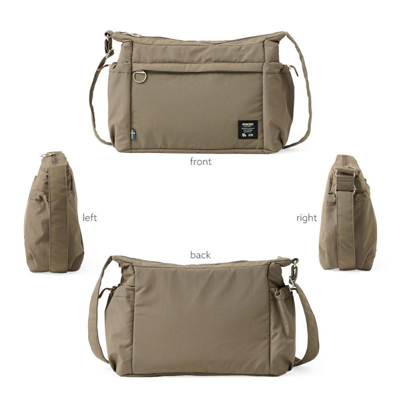 moz(モズ)驚くほど 軽い ボンディング生地 の ショルダーバッグ